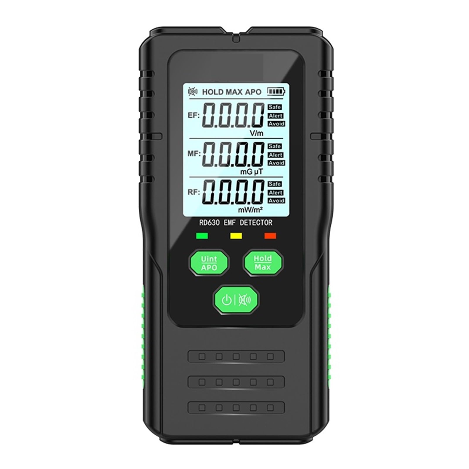 Tester Promieniowania Elektromagnetycznego Detektora Pola Miernik EMF 3 W 1 Wysoka DokłAdność(RD630)
