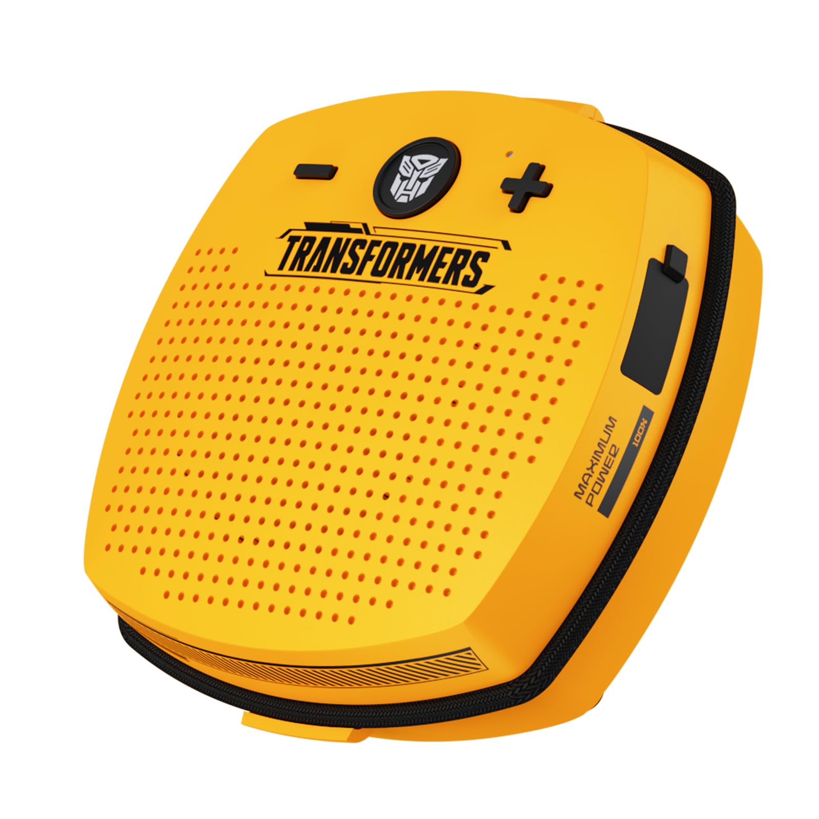 Transformers TF-Y16 FlexCube Design Altoparlante Bluetooth 45mm 4.3W Altoparlante wireless TWS portatile Impermeabile IPX5, accoppiamento stereo TWS, microfono incorporato, 800mAh, viaggi, campeggio e