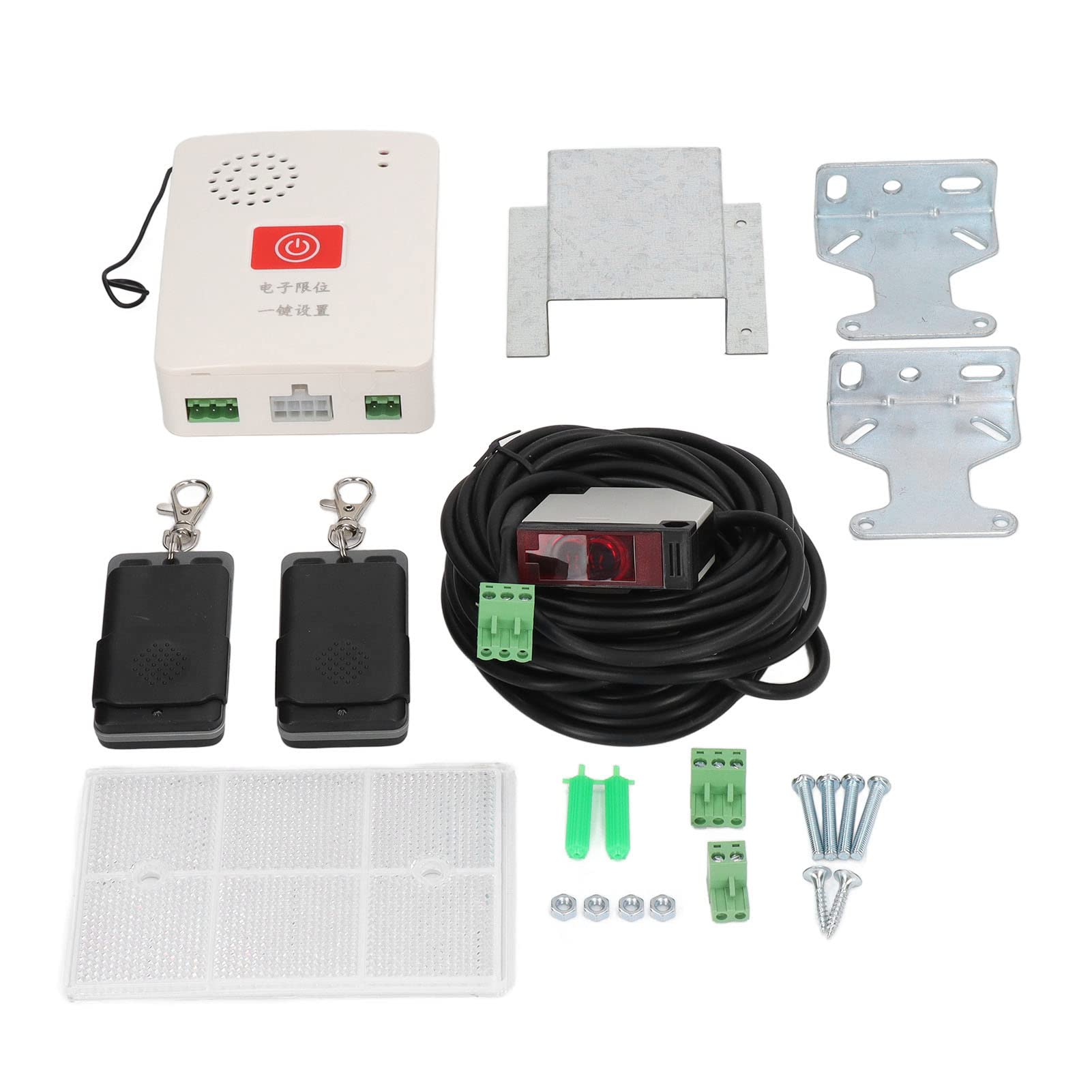 Kit de Acceso a Puerta, de Control de Acceso con Sensor de obstrucción por Infrarrojos, Controlador de Entrada de Seguridad para Puerta de Garaje doméstica