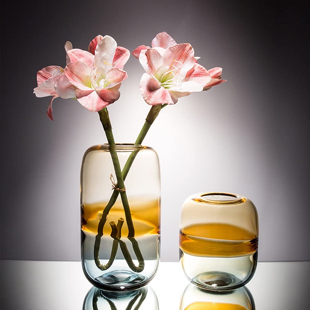 陶器製 フラワーベース 花瓶 グラデーションカラー Amazon.co.jp: 陶器 花瓶 フラワーベース・花器 クリエイティブライト