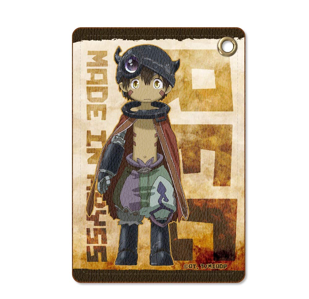 Amazon.co.jp: メイドインアビス レザーパスケース デザイン02(レグ