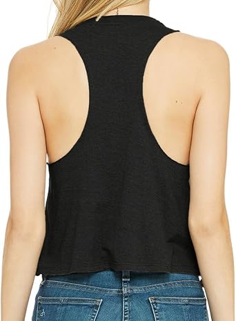 Women's Namaste Relaxed-Fit Cropped Racerback Yoga Tank Top