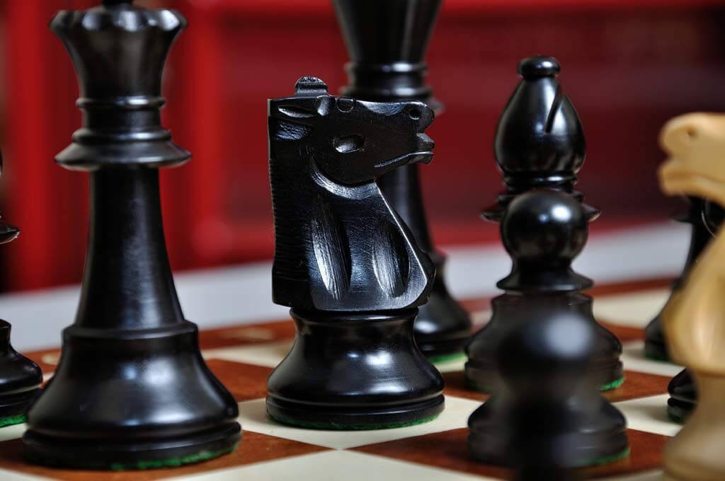 The Club Series Chess Set, Box, Board Combination