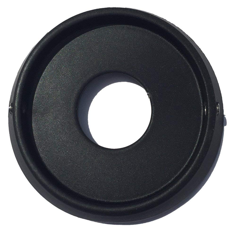 MotorDog69 Harley Black Horn Cover Coin Mount