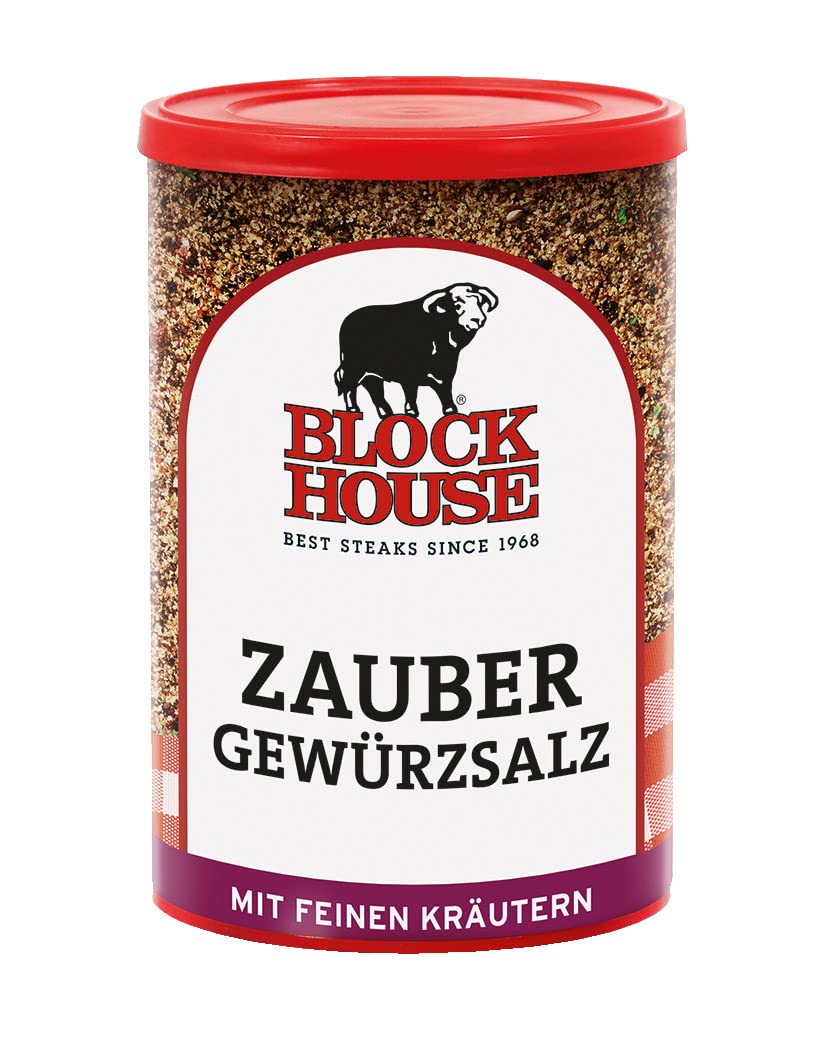 Block House Zaubergewürzsalz XXL Dose , 12 x 280g
