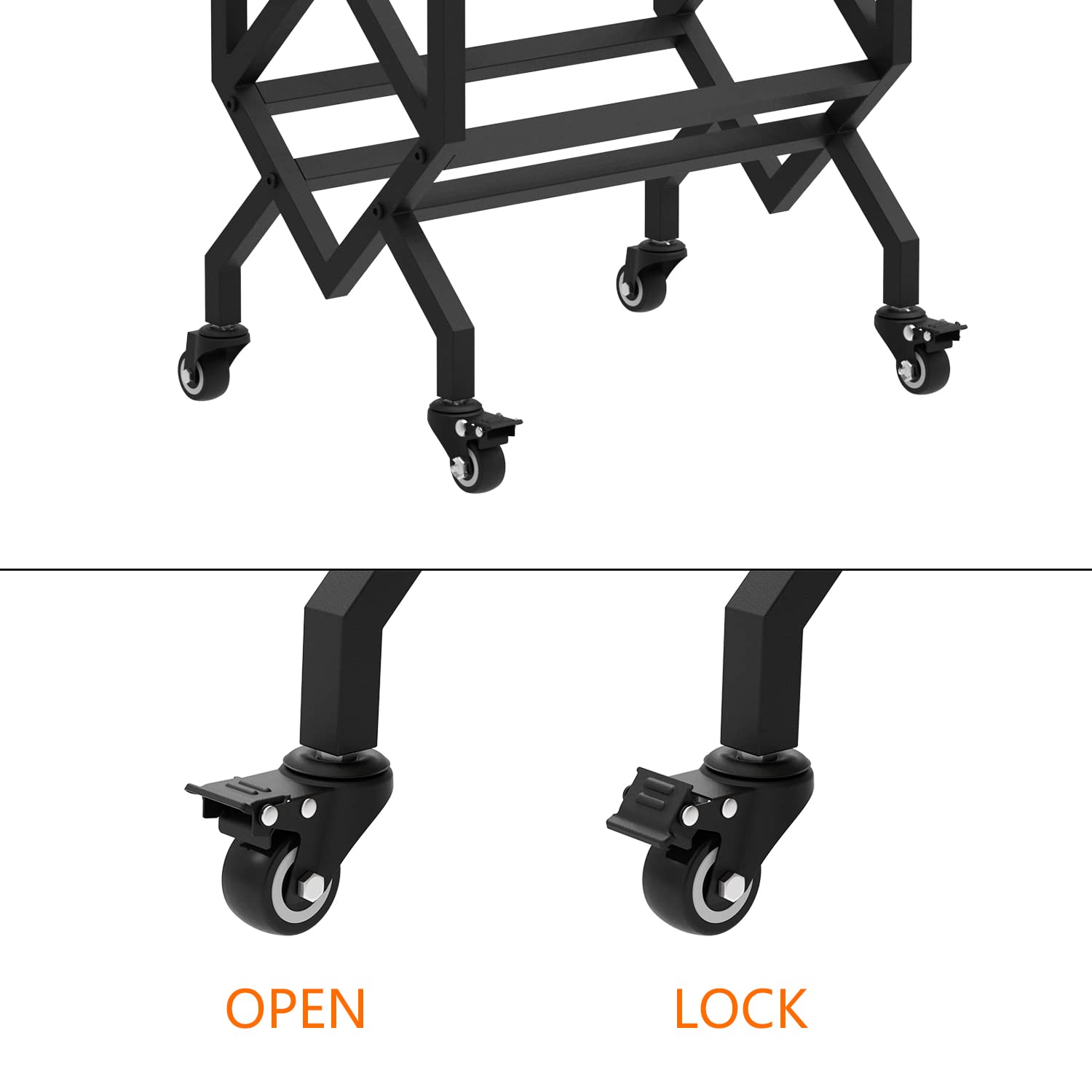 VEDECASA DJ Vinyl Record Schallplatten Plattenständer Regal Vinyl Regal mit 3-stöckiges Speicherhalter Rack LP Storage Display Ständer Regals Plattenspieler für Wohnzimmer Schallplattenständer