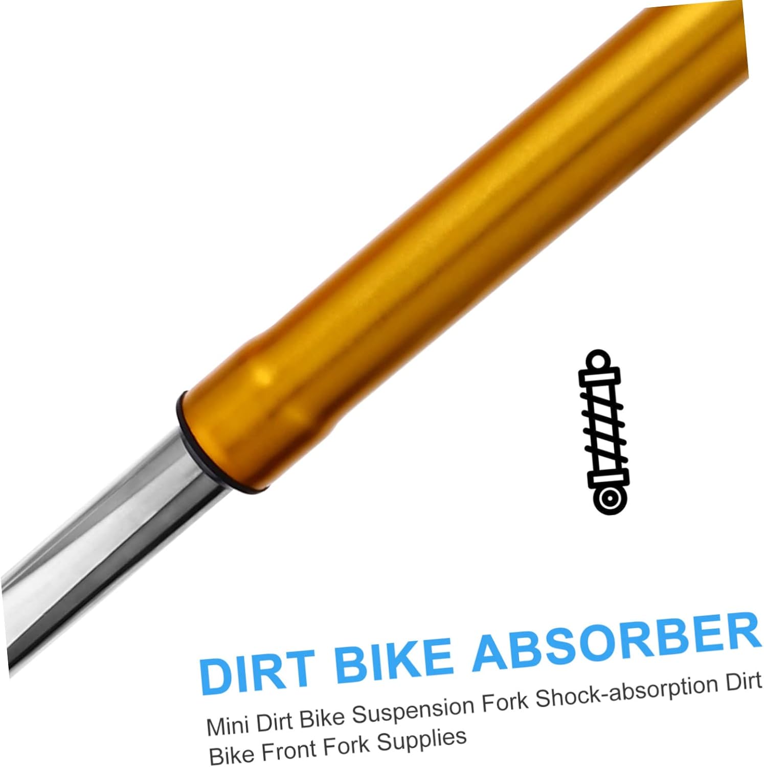 PRETYZOOM Mini Dirt Bike Forks Front Shock Absorbing Suspension Fork Replacement Parts for Mini Bike Powersports Easy Install Reliable