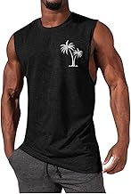 Tank Top Herren Kurzarm Sommer Unterhemd Stretch Bequeme T Shirt Baumwolle Sport Muskelshirt Regular Fit Workout Tanktop Bodybuilding Fitness TräGershirts Athletic Achselshirts, S-4XL