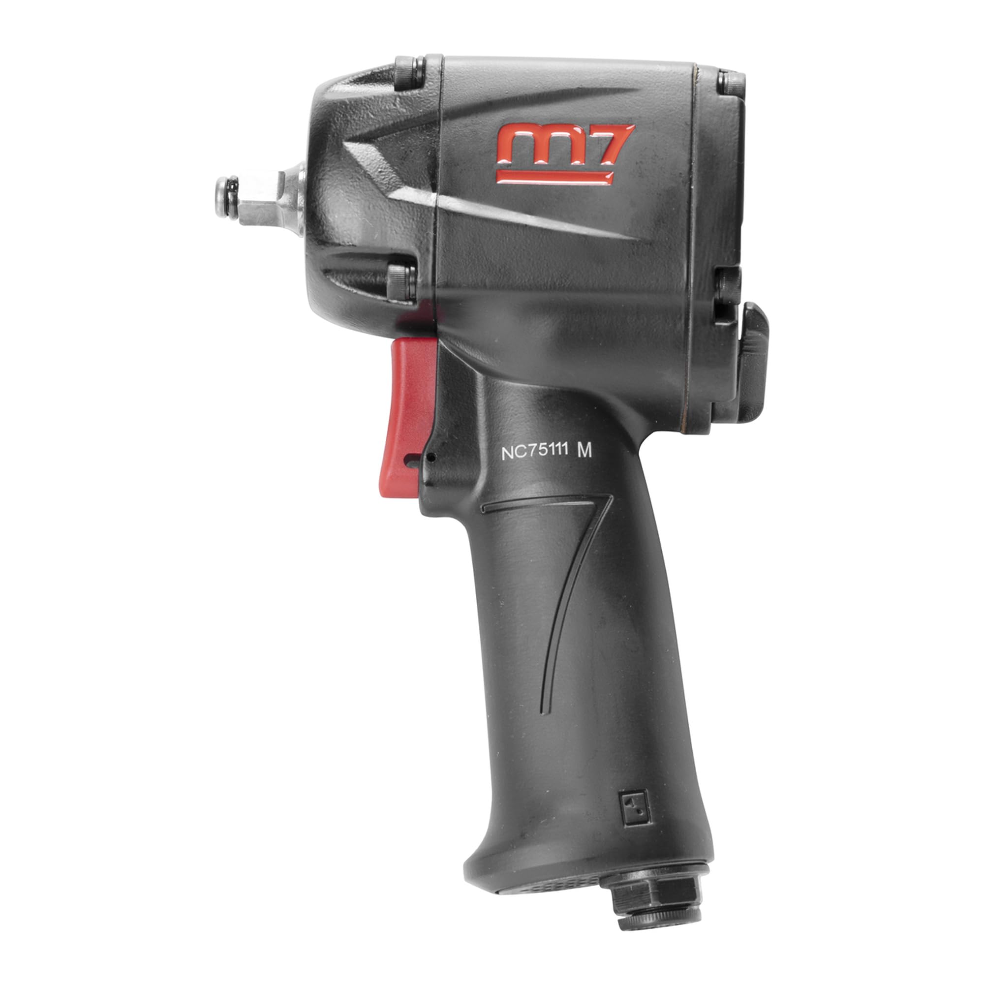M7 NC-3612Q 3/8-inch Drive Quiet Mini Aluminum Air Impact Wrench, High Torque Wrench