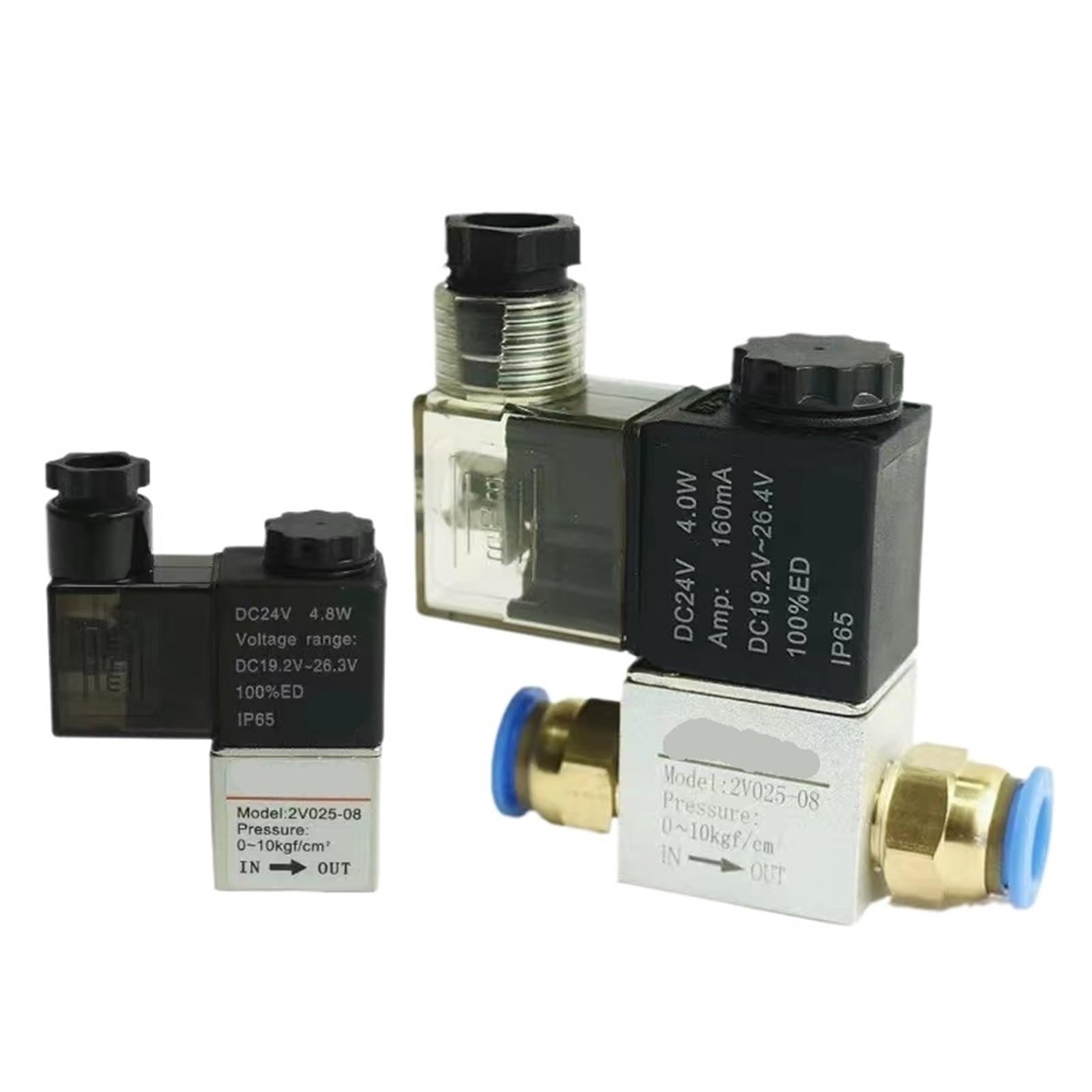Normally Closed 1/4" Solenoid Valve DC 12V 24V AC 110V 220V(12mm,DC 24V)