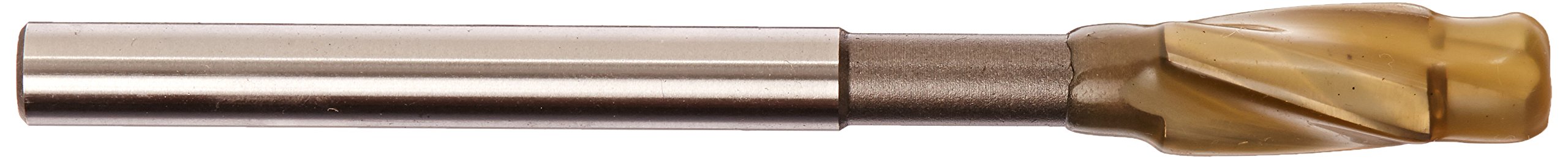 KEO 55217 Cobalt Steel Precision 3 Flutes Cap Screw Counterbore, Integral Pilot, Uncoated (Bright) Finish, 0.414