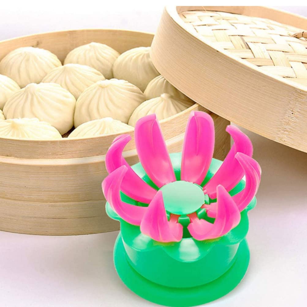Housoutil – Moule à Baozi (buns Farcis) – 2 Pièces – Pratique, Sûr, Rond – Pour Adultes, Cuisine Maison, Ateliers Culinaires