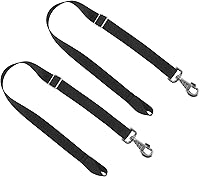 Vista 7 de Correas de manta de caballo de alta calidad, correa elástica de repuesto para el vientre con broches giratorios y extremo de bucle, longitud