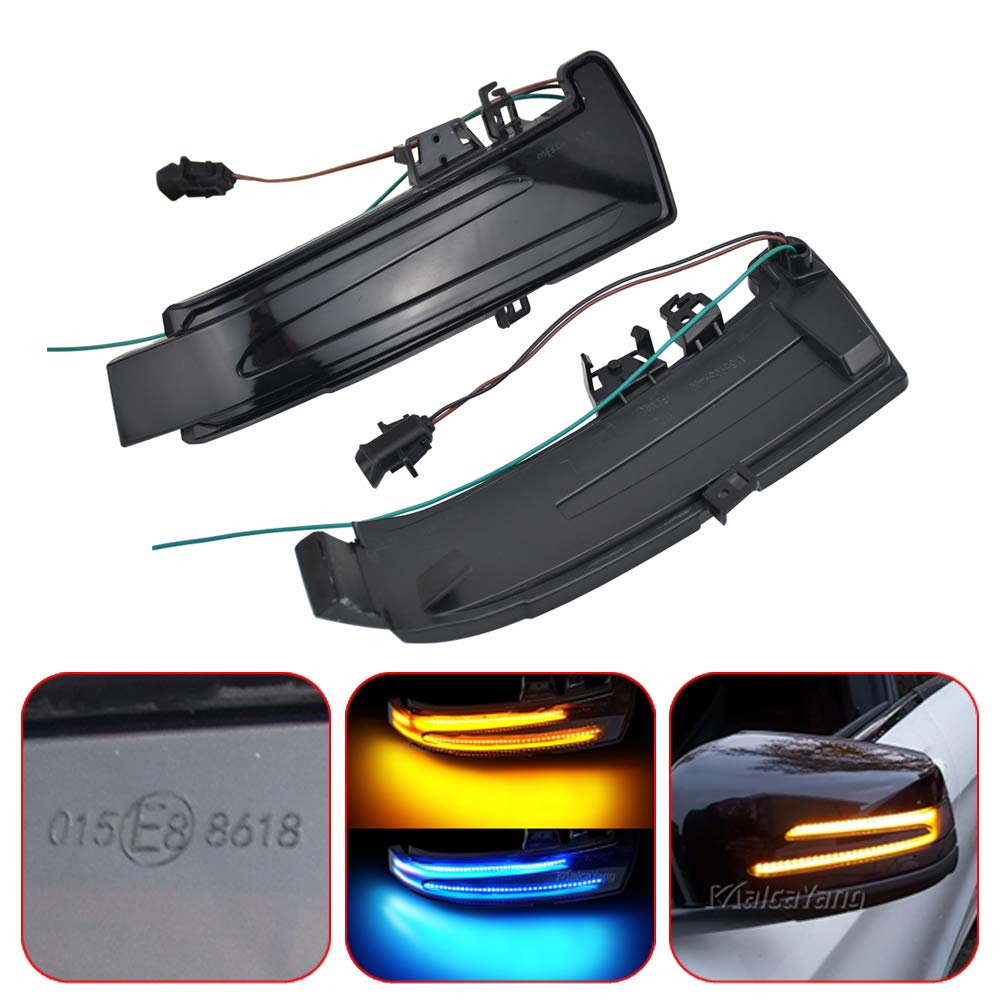 Dinamici giallo blu LED indicatori di direzione per A B E C CLA GLA GLK S CLS Class W176 W246 W212 W204 C117 X156 X204 W221 W218