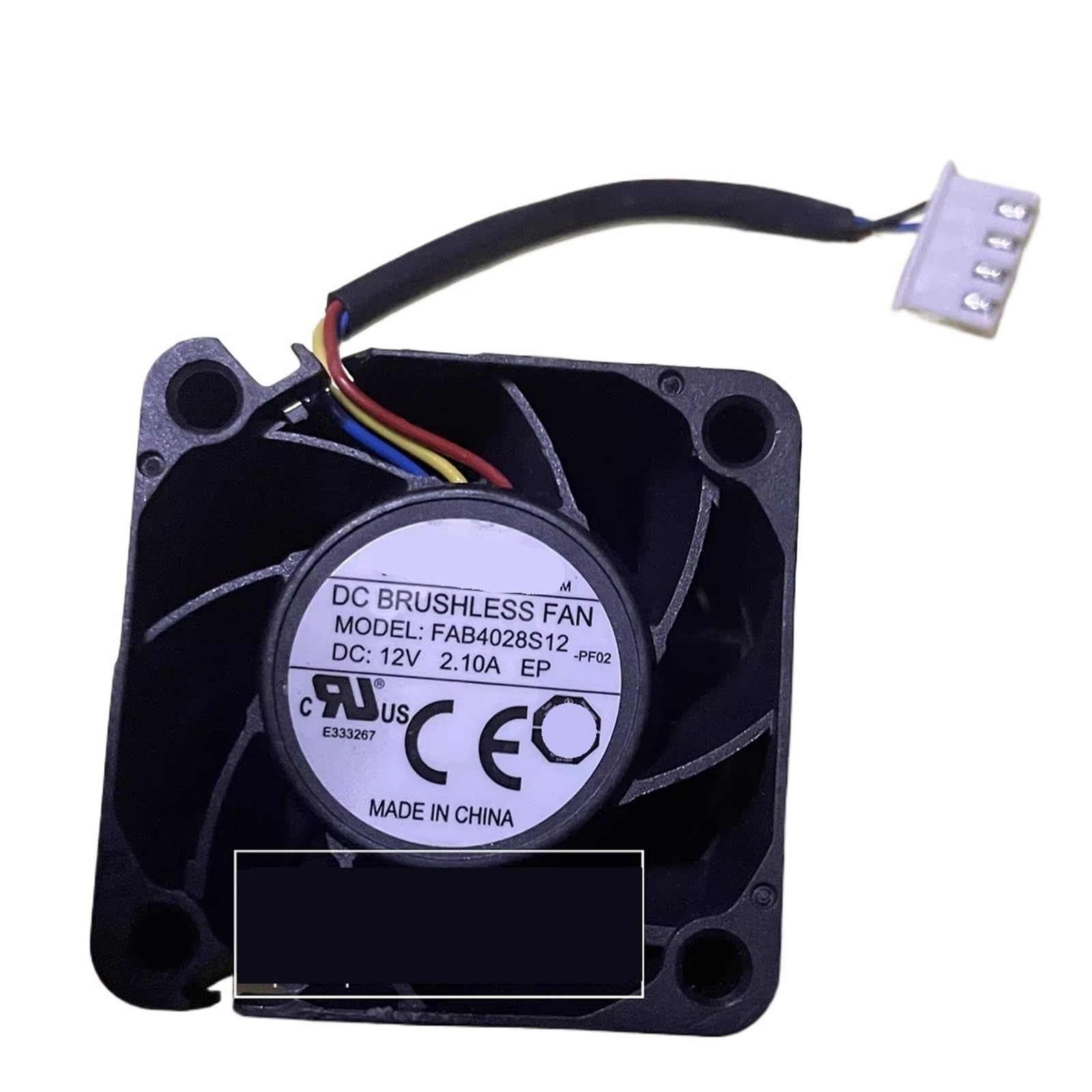 TYHUJKKL FAB4028S12 4020 12V 2.10A 4-wire cooling fan