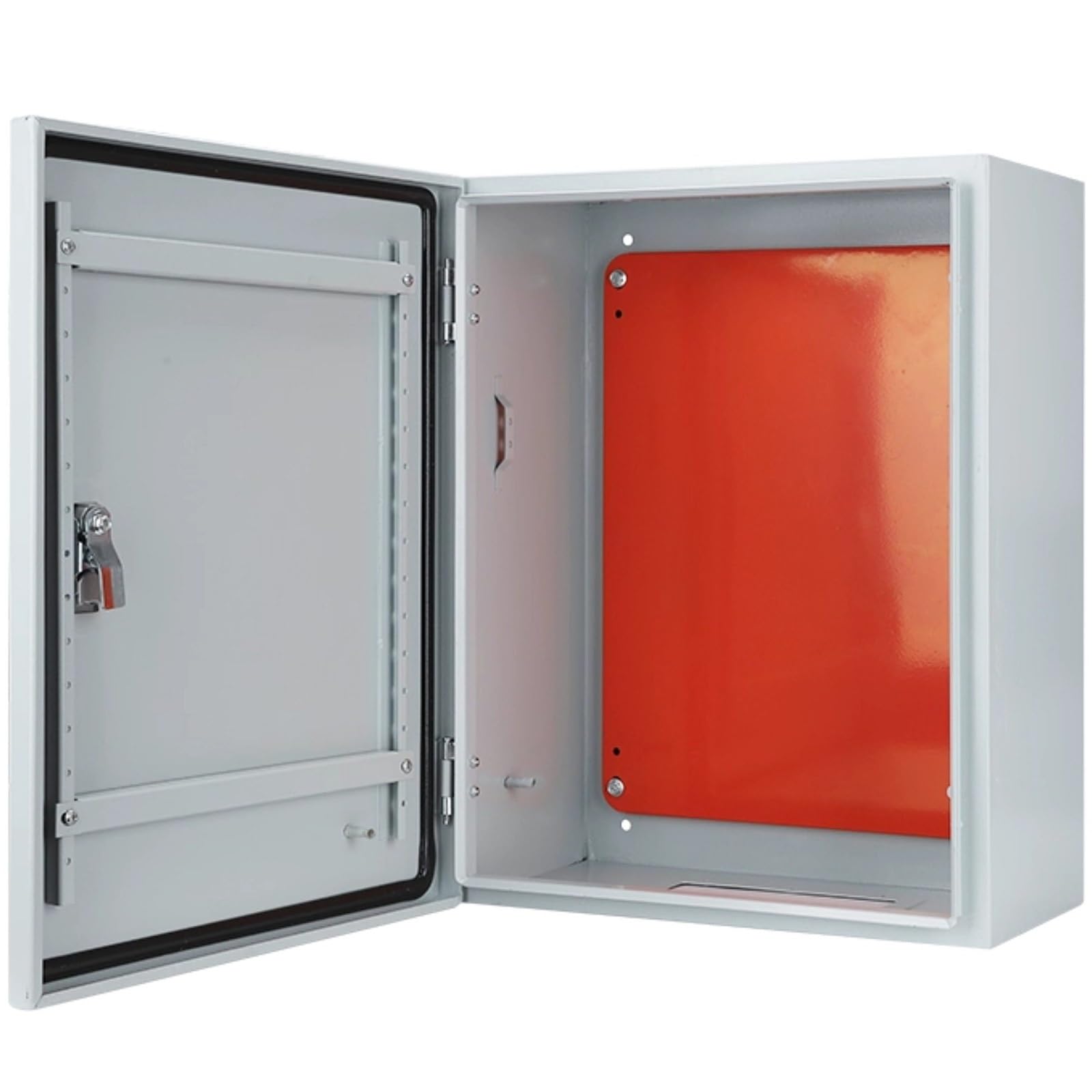 Elektrokasten, Schaltschrank Stromkasten Metall-Verteilerdose für den Außenbereich IP65, Verteilerkasten aus Kaltgewalztem Stahlblech(60x30x80cm/24x12x31in)