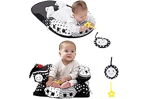 2-in-1 Tummy Time Mat & Seated Support Pillow