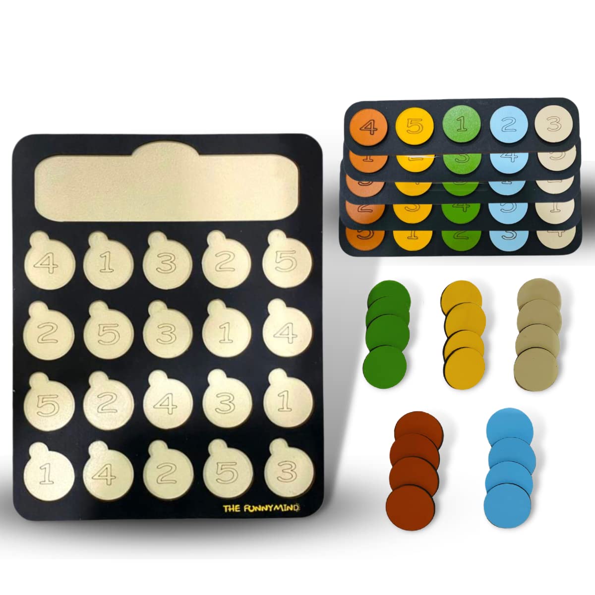 The Funny Mind Number and Color Wooden Puzzle for Kids 1 2 3 4 5 Year Old (B0BWYQG29L) Amazon Price History, Amazon Price Tracker