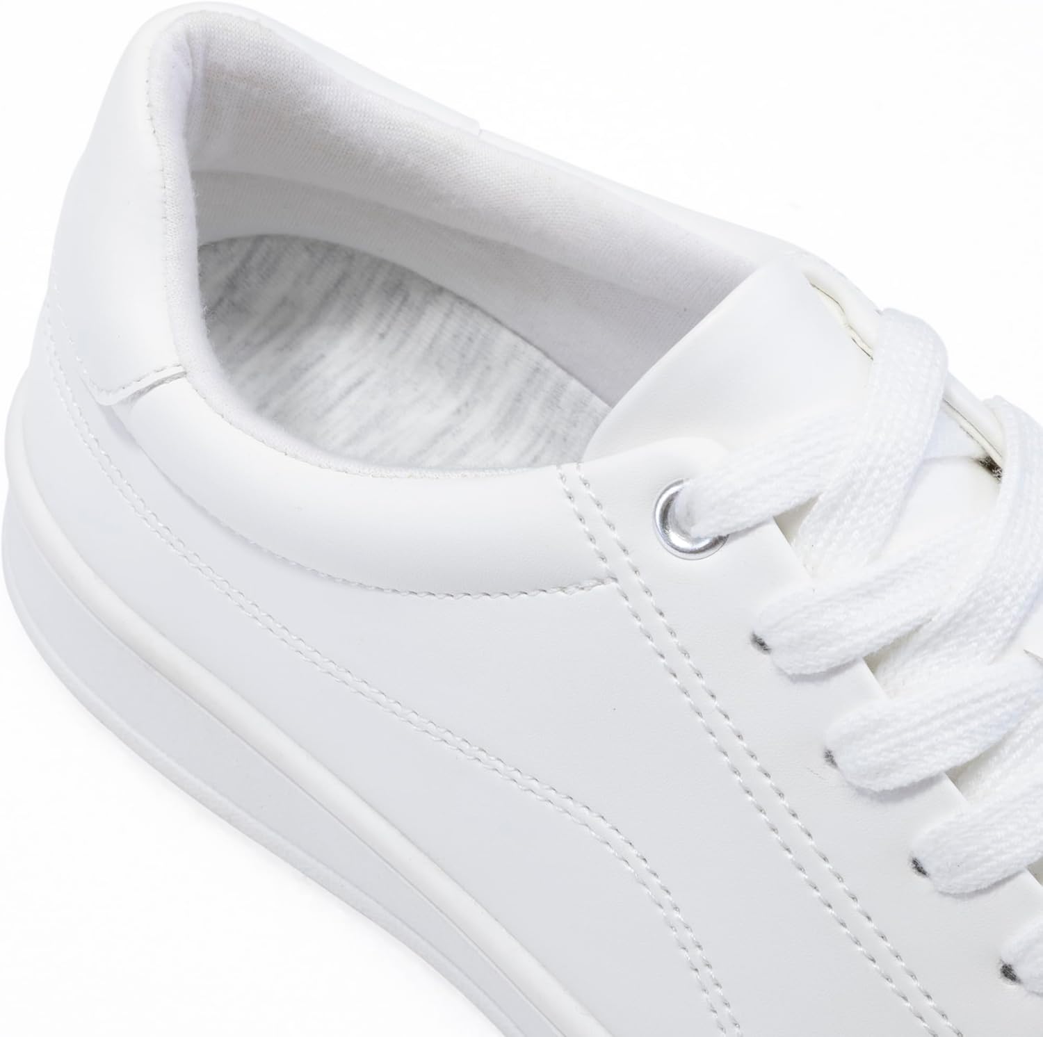 Women's Lace Up Trendy Sneaker Classic Fashion Low Top Walking Shoes - Picture 55 of 109