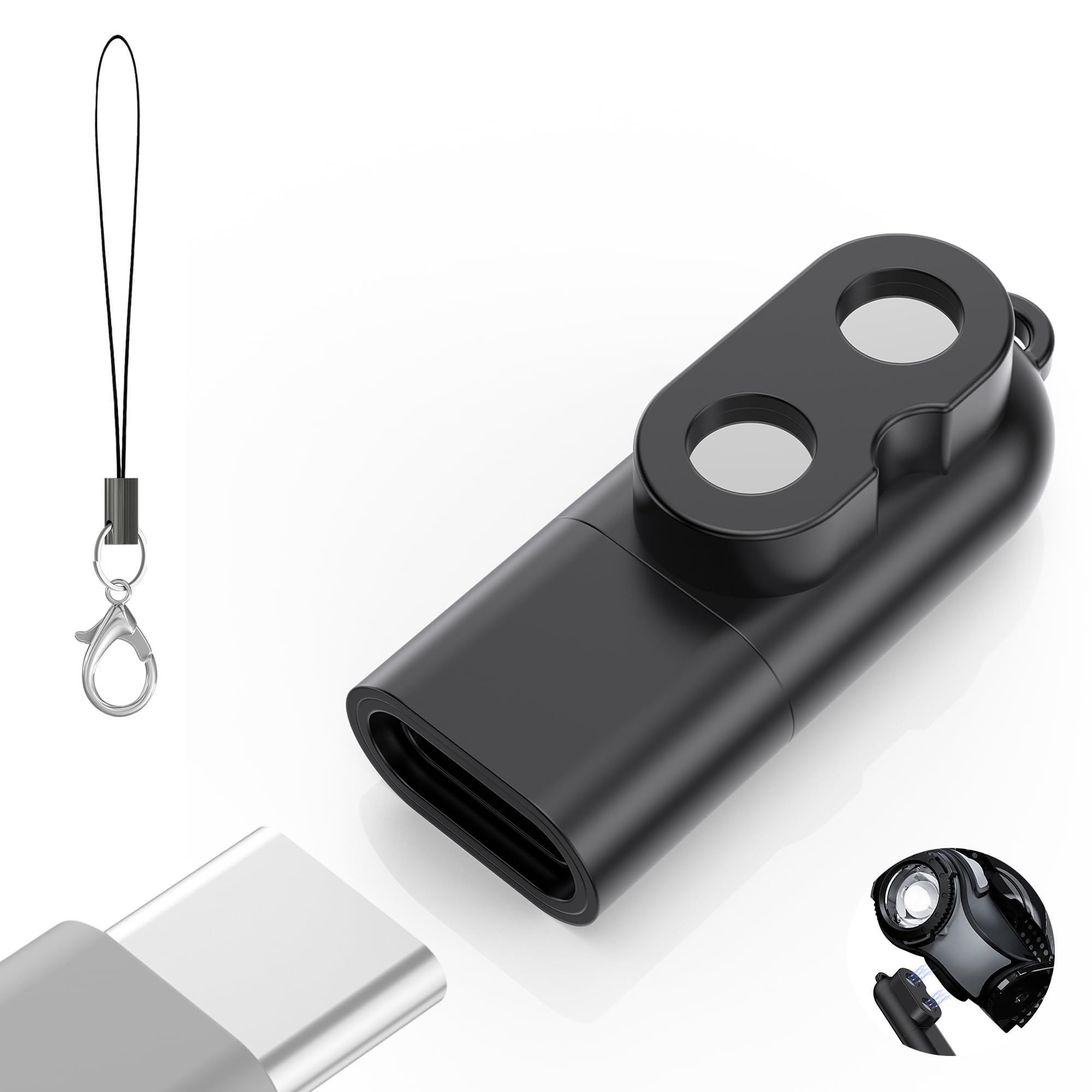 TUSITA Cavo Magnetico Per Torce LEDLENSER - 1,2 Metri, Compatibile Con MH7, MH8, ML4, IH11R, Ricarica Veloce