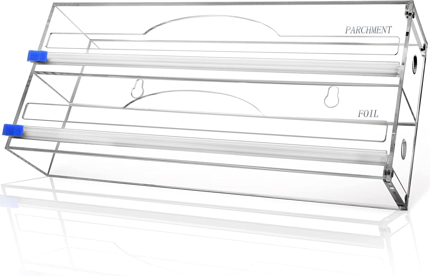 MagicT Acrylic Foil and Plastic Wrap Organizer,2in1 Wrap