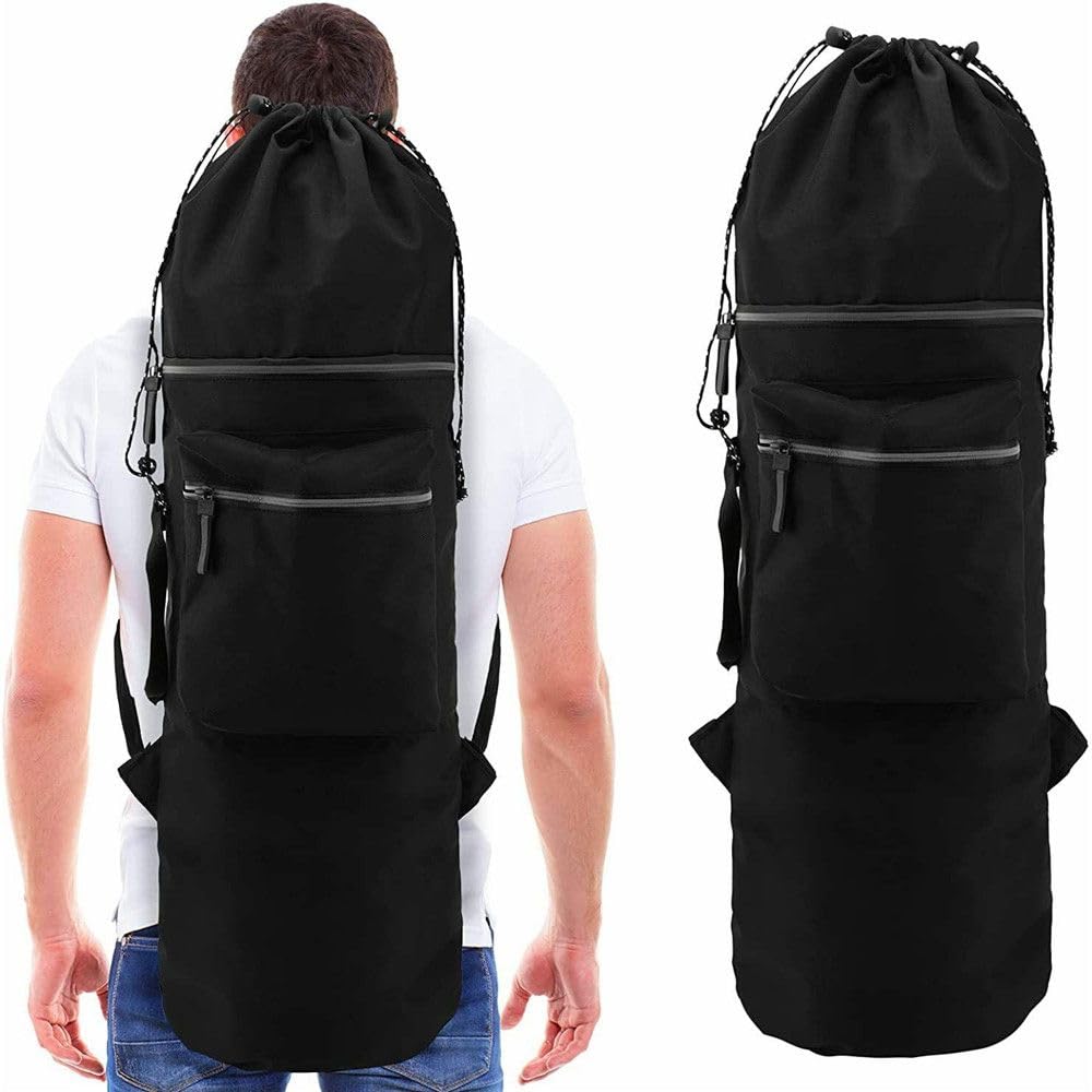 Sac pour Skateboard Sac de Transport for Skateboard, Ski, Sac à Main, bandoulière, Dos for Longboard, Accessoires Sport Plein air
