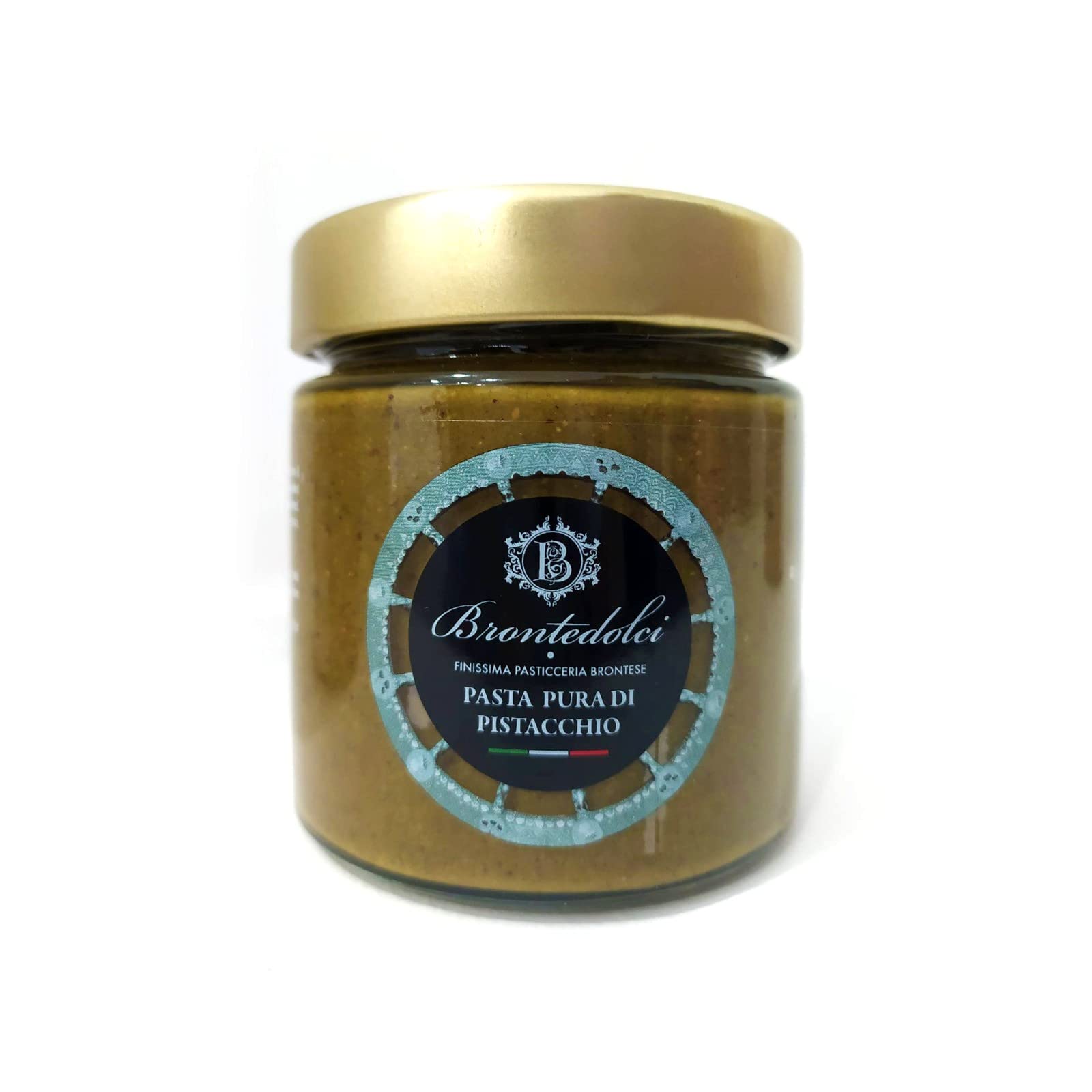 Brontedolci - Pâte pure de Pistaches - Pâte de Noisette - Pâte pure d'Amandes - 3 x 190 g.