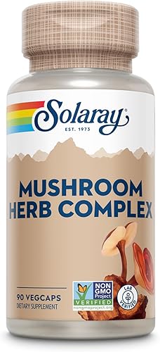 Miniatura 9 de Solaray Hongo Cordyceps fermentado de 500 mg  Función cardíaca saludable, apoyo de energía y resistencia  60 cápsulas vegetales, 30 porciones