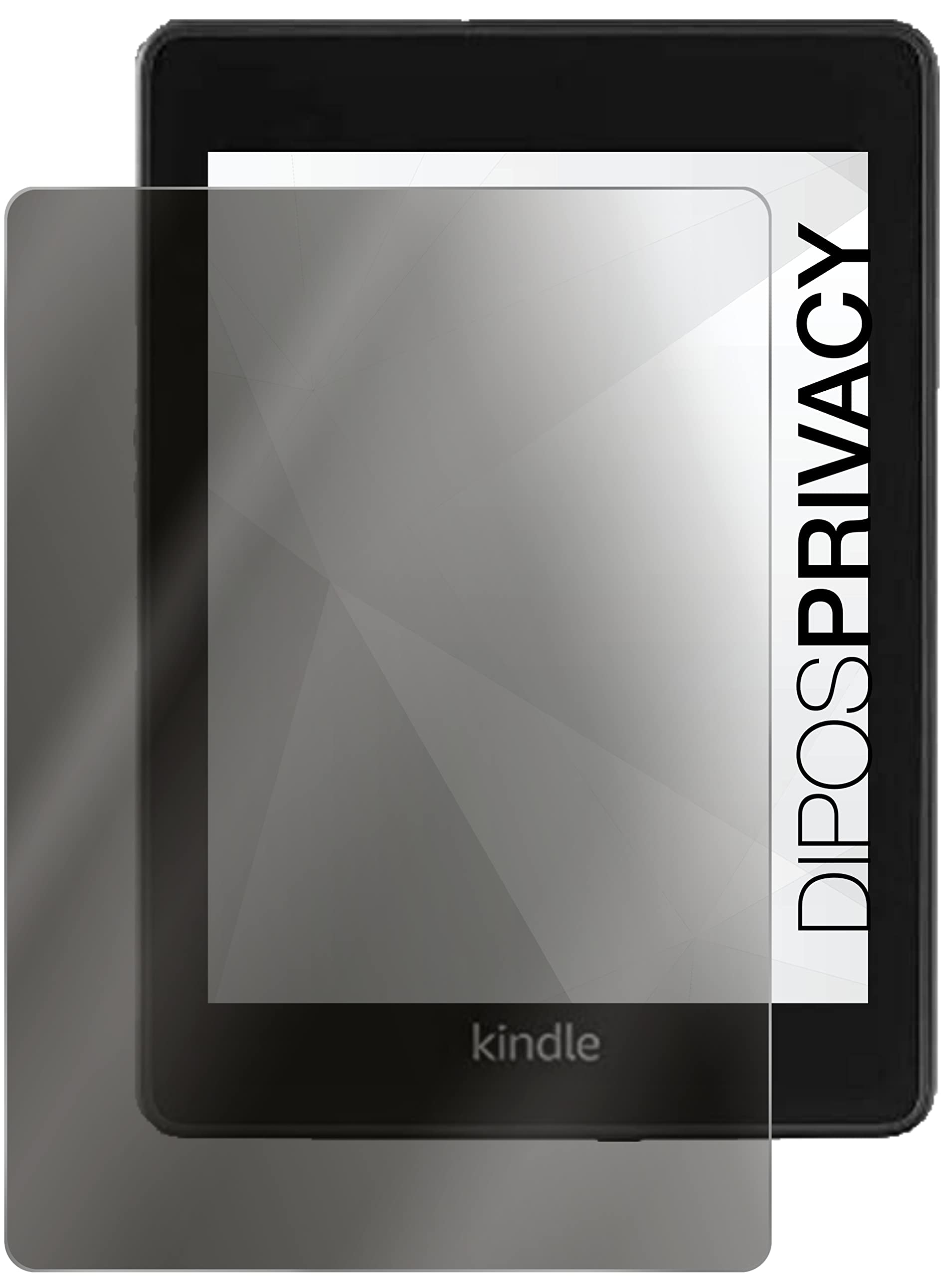 dipos Blickschutzfolie für Amazon Kindle Paperwhite (2021) | Displayschutz matt mit 4-Wege Sichtschutz-Effekt, Privacy Filter, passt perfekt, kratzfest, blasenfrei, selbstklebend