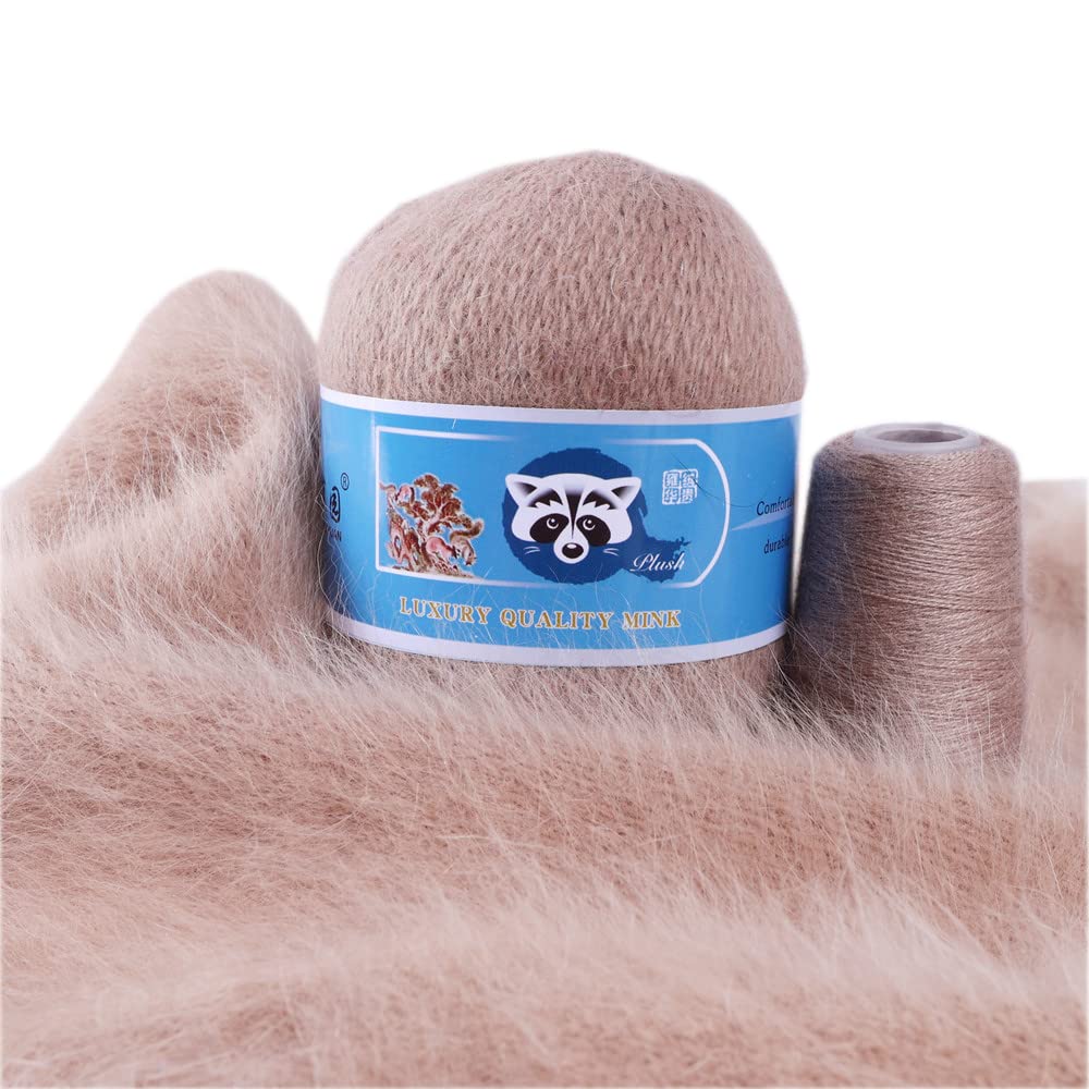 Amazon.com: 3 Balls Mink Cashmere Yarn 