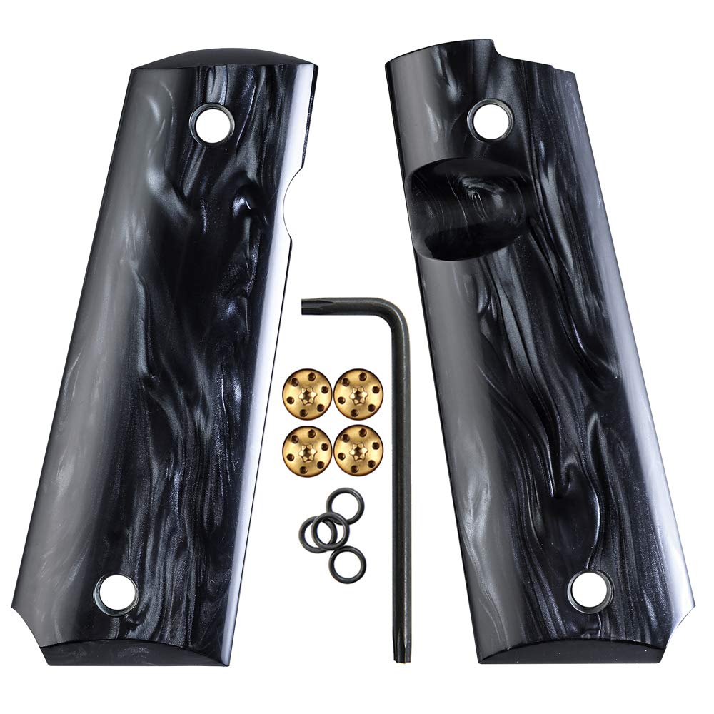 Amazon.co.jp: Cool Hand 1911 高光沢合成パールグリップ フルサイズ