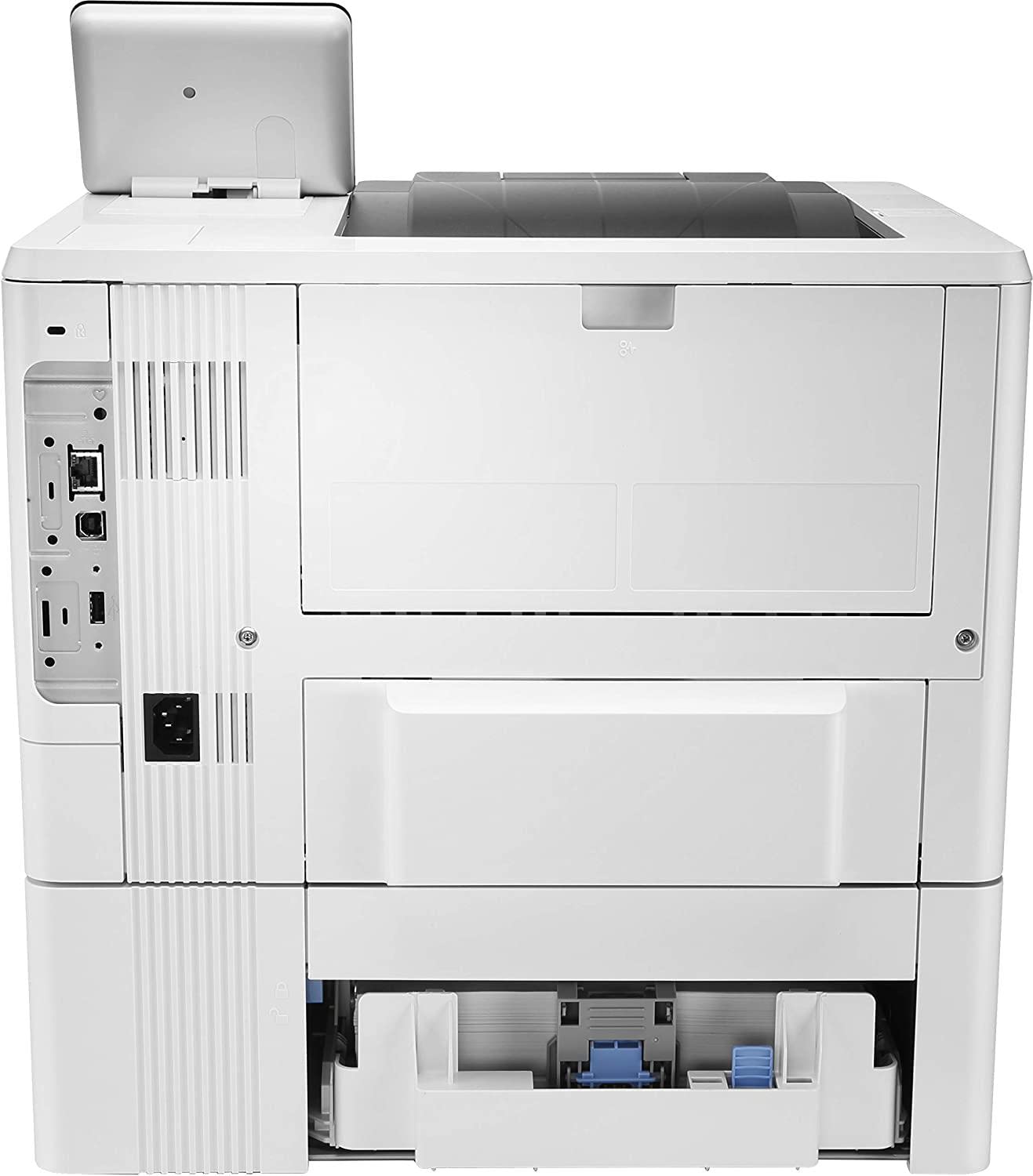 HP LaserJet Enterprise M507x 1PV88A, Stampante a Singola Funzione A4, Stampa Fronte e Retro Automatica a colori, 50 ppm, USB, Gigabit Ethernet, Wi-Fi, HP Smart, Display a colori da 10,9 cm, Bianca