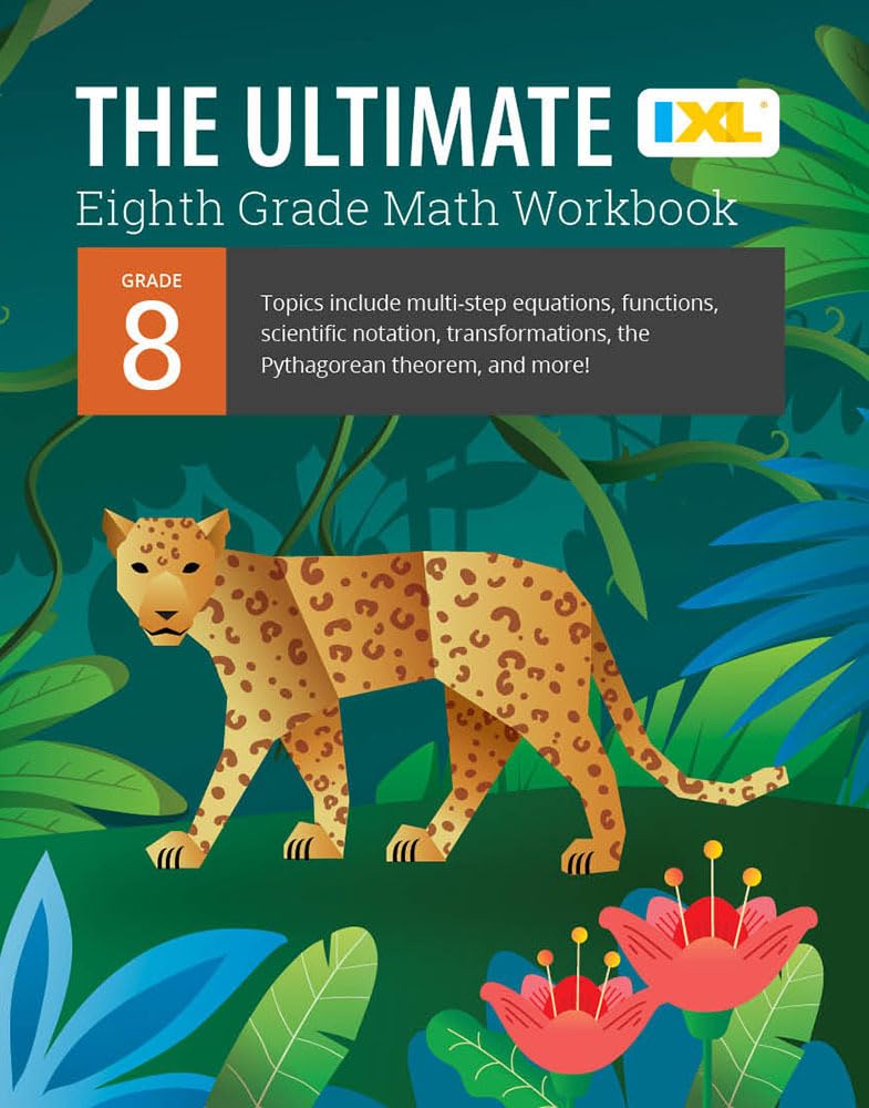 Amazon.com: IXL The Ultimate 8th Grade Math Workbook, Math Workbook ...