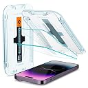 Spigen Ez Fit Tempered Glass Full Screen Protector For Iphone 14 Pro Max Smartphone - 2 Pack (Sensor Protection) gallery image