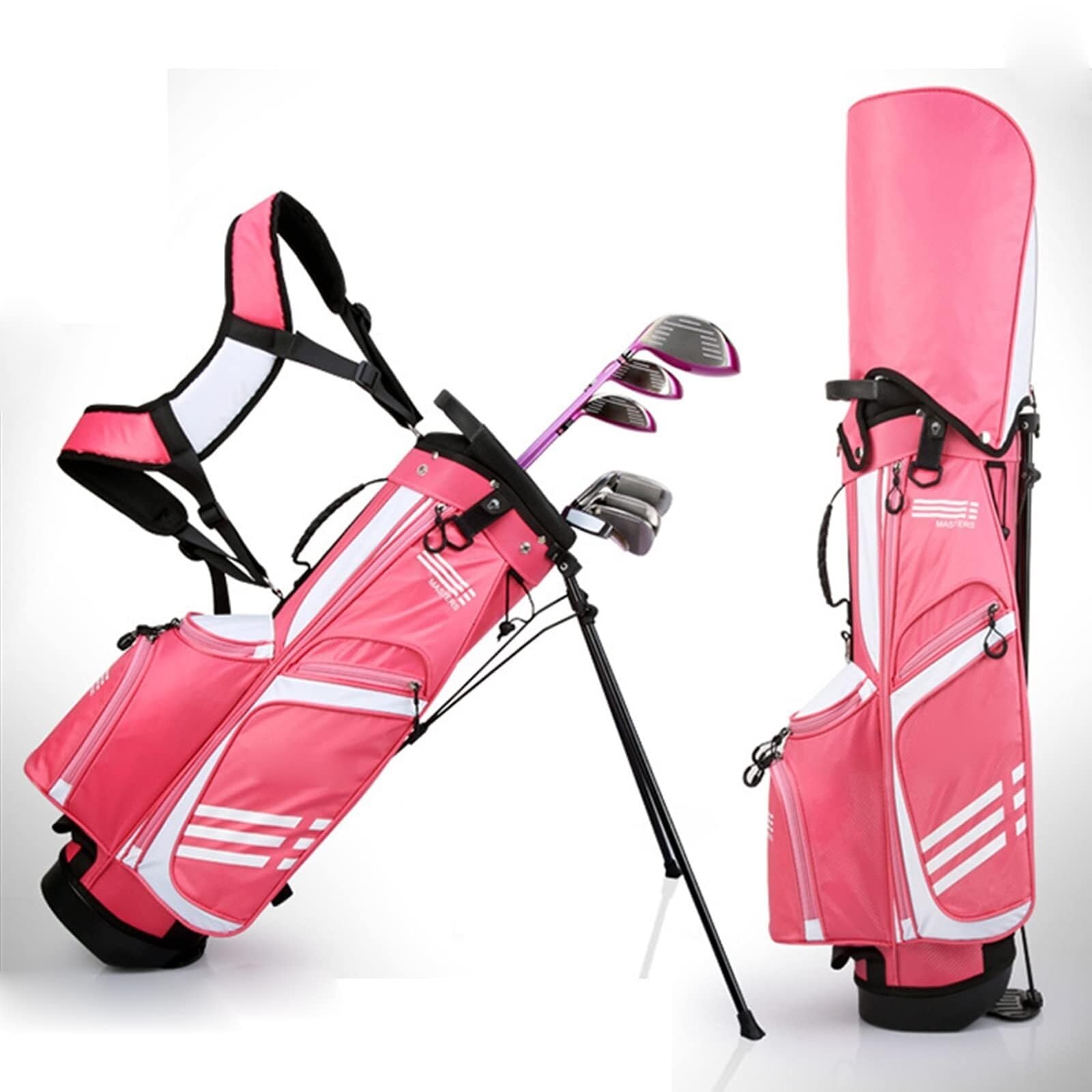 Juego de Palos de Golf Completo para niños, Juego de Golf para niños, 7 Palos de Golf para niños y Adolescentes, para niños de 120 a 165 cm de Altura, Regalo de cumpleaños de Navidad