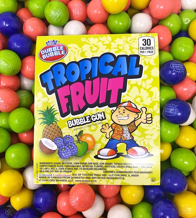 Amazon.com : SweetGourmet Tropical Fruit Bubble Gum | pina colada