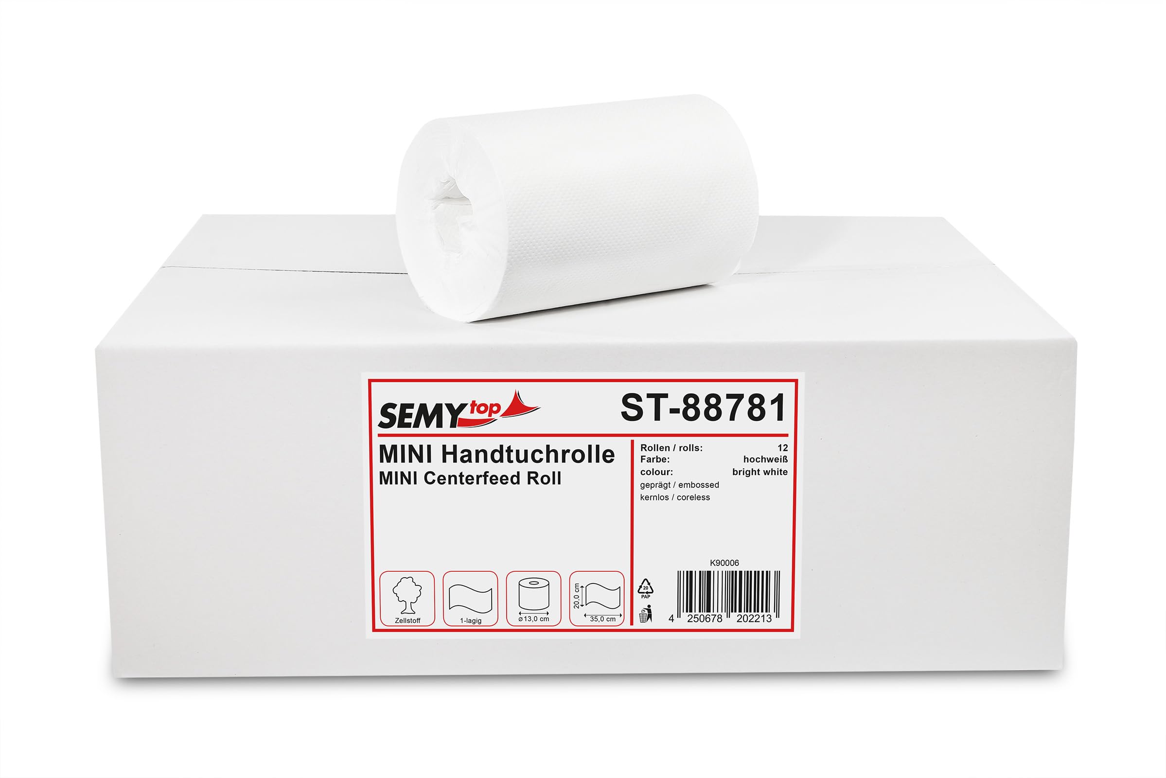 Rotolo Asciugamani Di Carta Renova ExtraXXL - 120 Fogli, Bianco, Altamente Assorbente - Foto 12