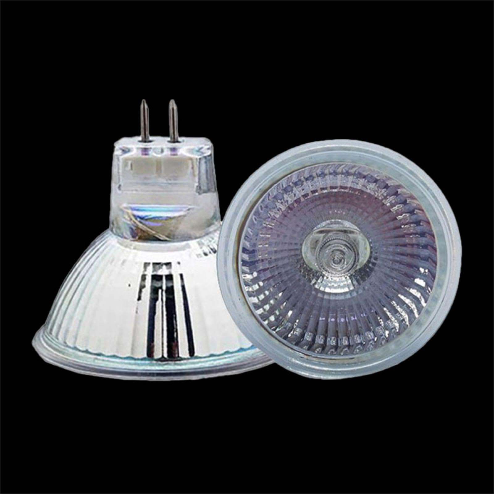 Ampoule halogène MR16 50W 12V GU5.3 20W 24V Ampoule spot MR16 220V 10W pour lumières de paysage, lumières sur rail, fibre optique, lampes de bureau 6PCS 220V-20W