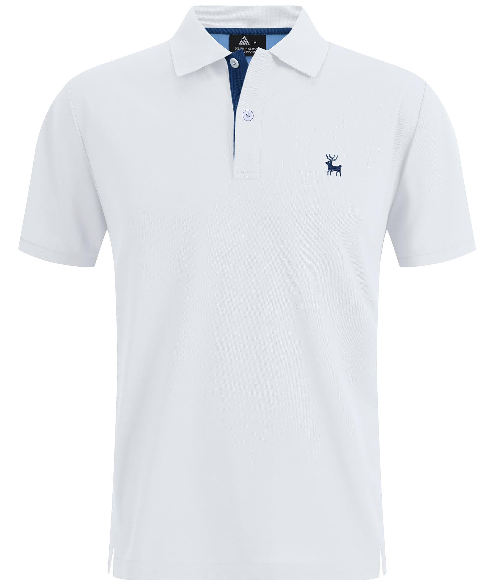 ZITY Poloshirt Herren Kurzarm Atmungsaktiv Golf Tennis T-Shirt Business Polohemd für Freizeit