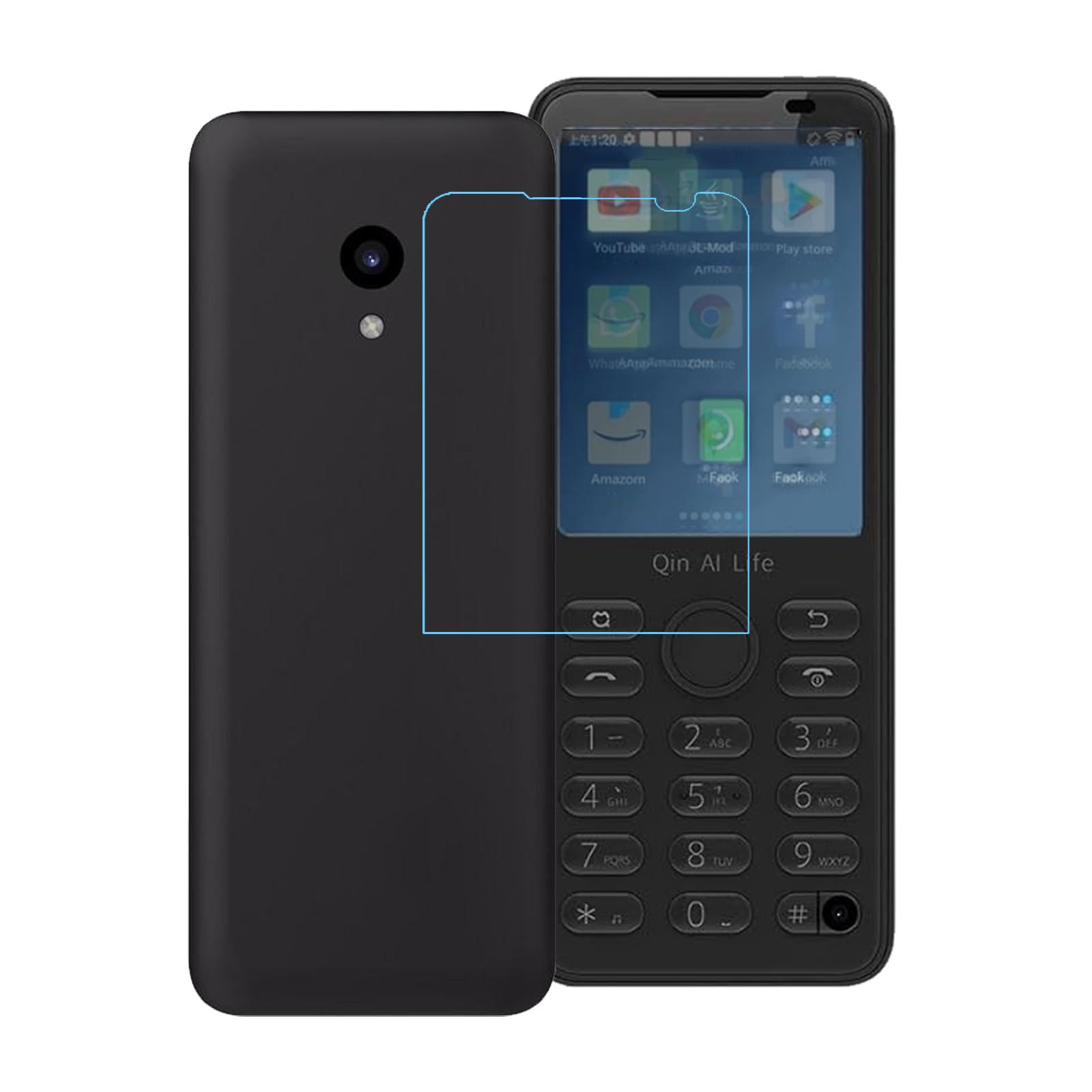 KJYFOANI For Xiaomi Qin F21 Pro/Plus Screen Protector Tempered Galss, [1 Pack] High Clear [9H Hardness] [Bubble Free] Screen Tempered Glass Protective