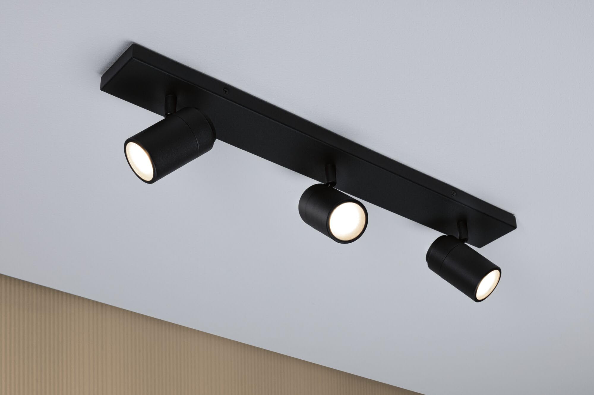 Paulmann Spotlight Zyli IP44 GU10 230V 3x10W dimmbar Schwarz matt