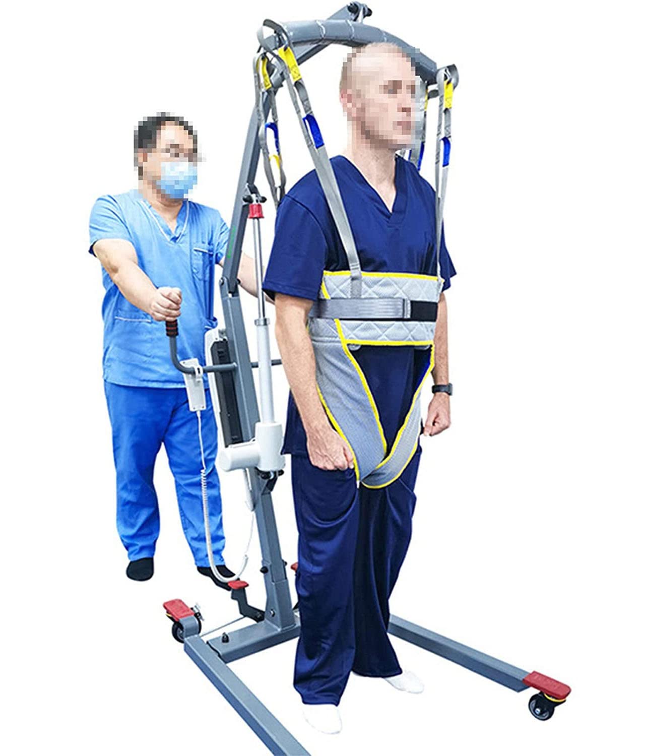 Moving Assist Medical Safety Mesh Lifting Sling per infermieristica, anziani, disabili – imbracatura di sollevamento paziente, imbracatura per camminare in piedi