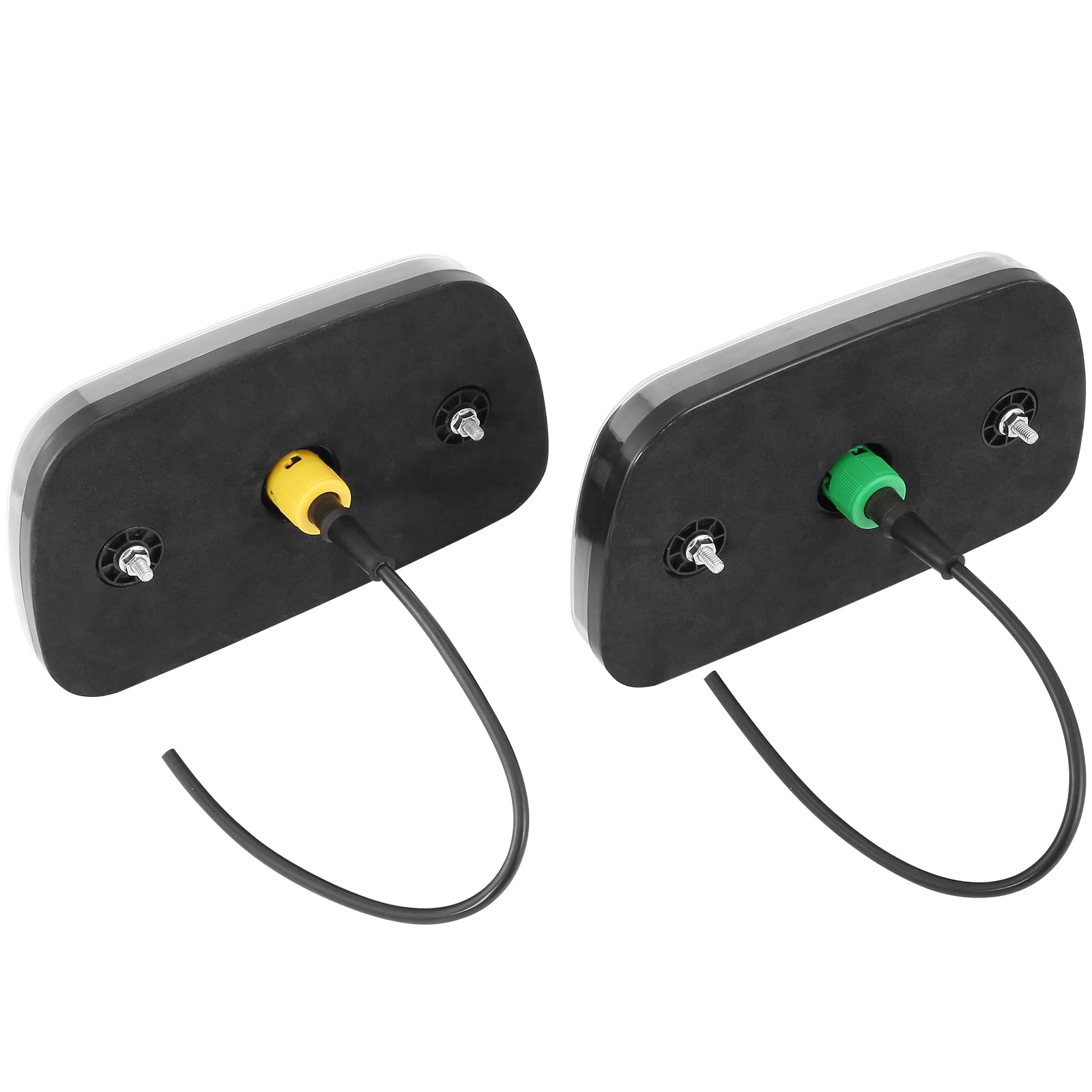 LED Rimorchio Fanali Posteriori Kit, 12V Impermeabile Universale Rimorchio Luci Posteriori Kit, Con Cavo a Spina 6 Poli 30cm, Per Caravan RV Autocarro Trattore Rimorchio