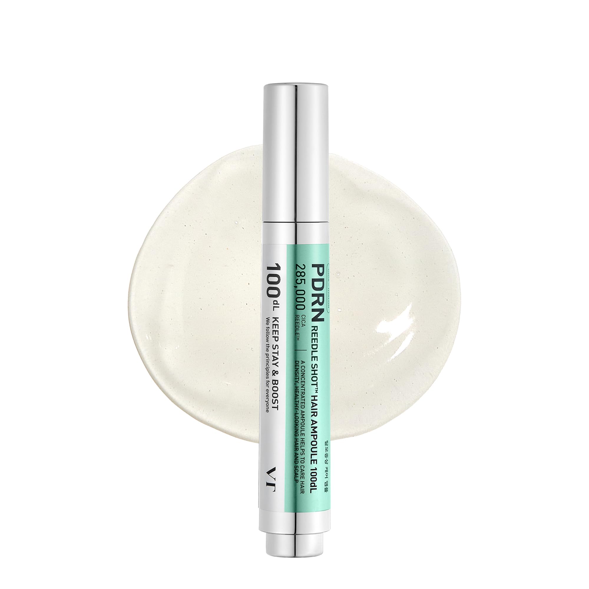 VT COSMETICS PDRN Reedle Shot Hair Ampoule 100dL – Ampoule Capillaire CICA REEDLE™ PHYTO PDRN Panax Soin Cuir Chevelu