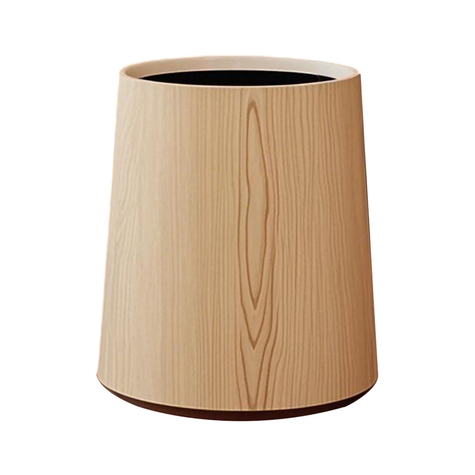 Corbeille à déchets en bois M Wood au design minimaliste et finitions premium