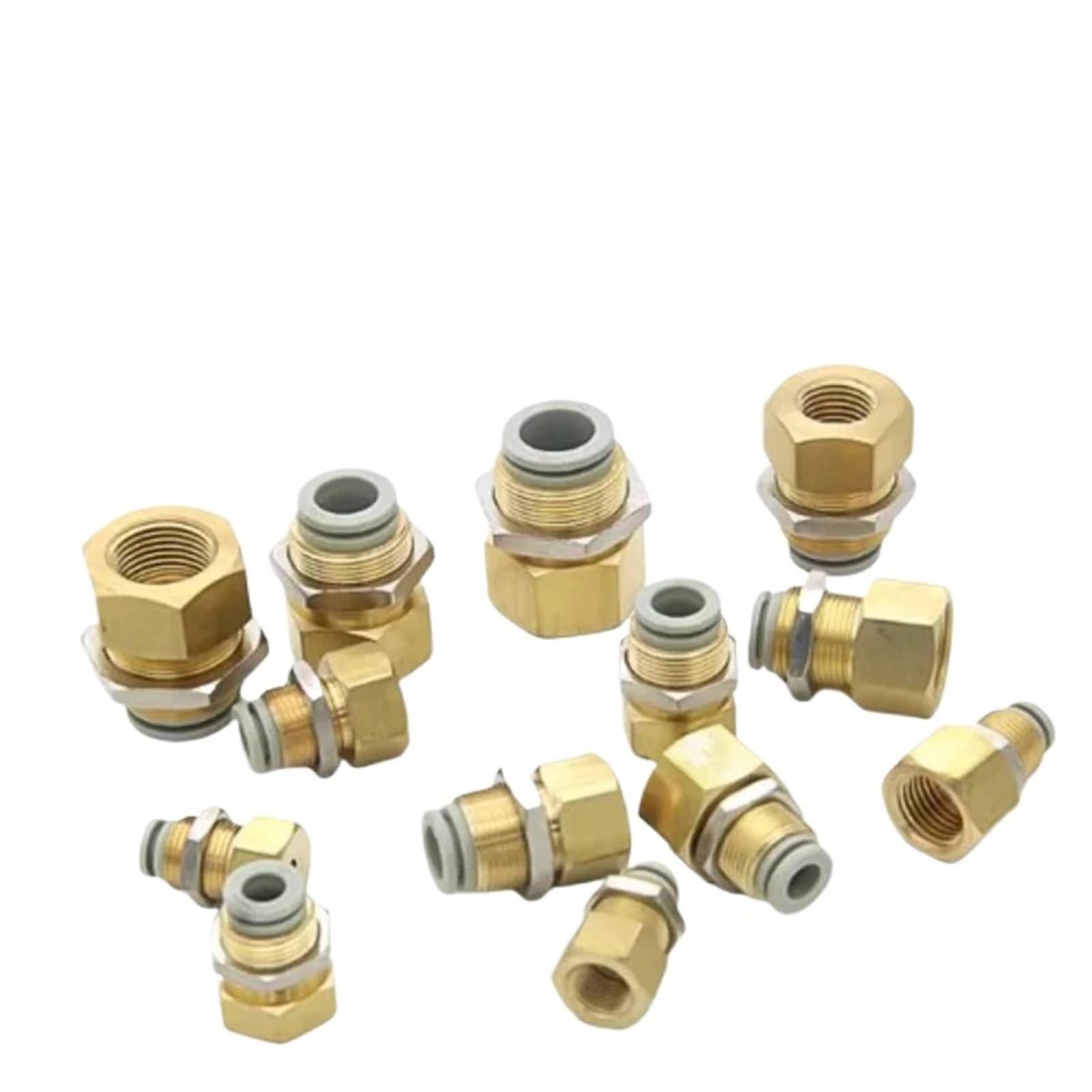 10/20 Unidades de racores neumáticos Rectos con Rosca Interna. Conector rápido KQ2E04-M5 KQ2E06-M5 KQ2E08-01 KQ2E10-02(KQ2E08-02,20PCS)