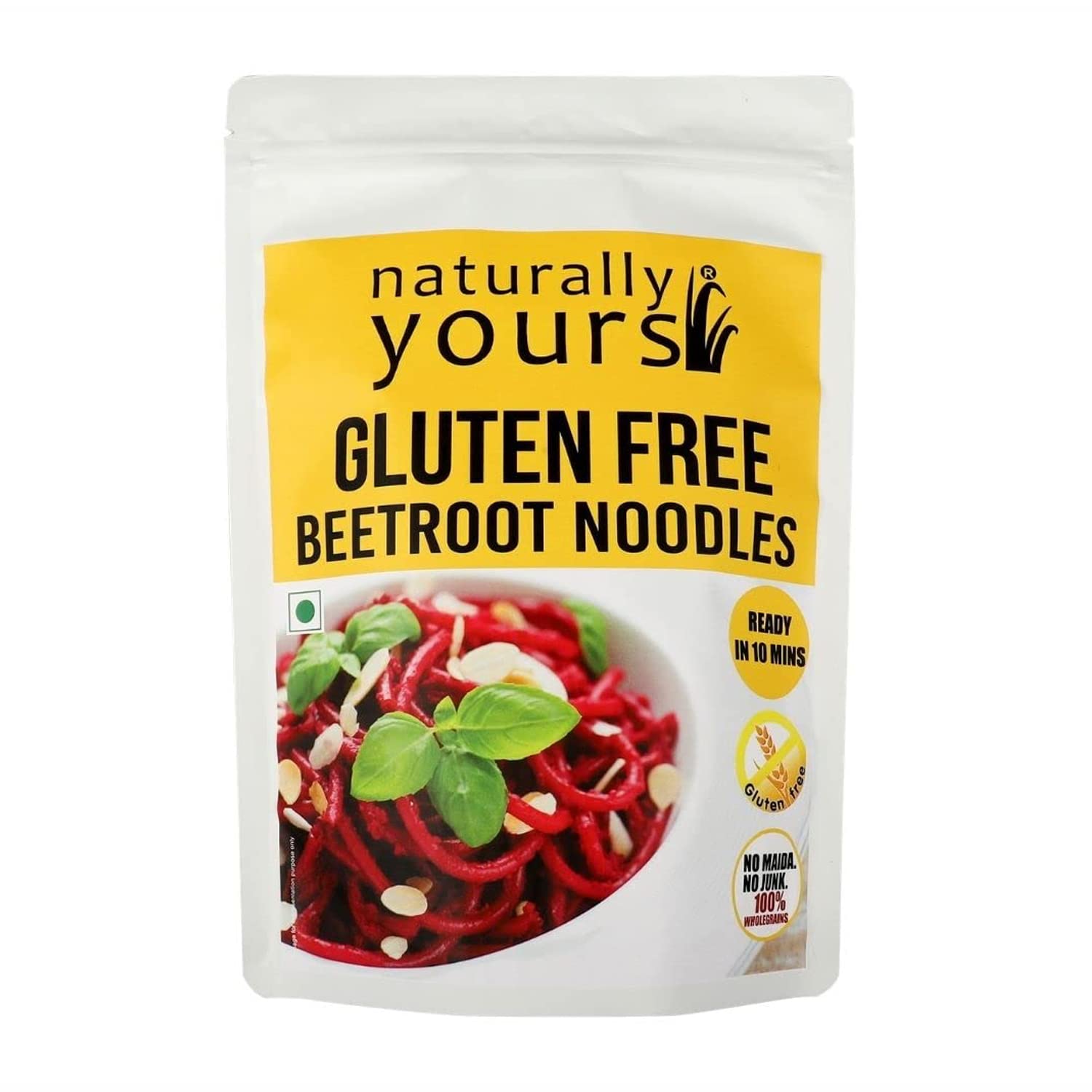 Naturally Yours, Beetroot Noodles, Gluten Free, includes Tastemaker, No Maida, No Preservatives, Non-Fried, Vegan, 100g (Pack of 1) (B09JCFJJ7H) Amazon Price History, Amazon Price Tracker