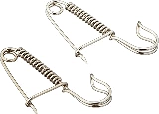Lacis AW05-SILVER Knitting Pin Pair, Silver