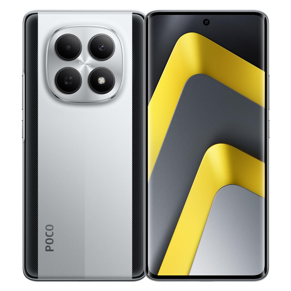 XIAOMI POCO M8 5G Smartphone, 8+512 GB, Argento