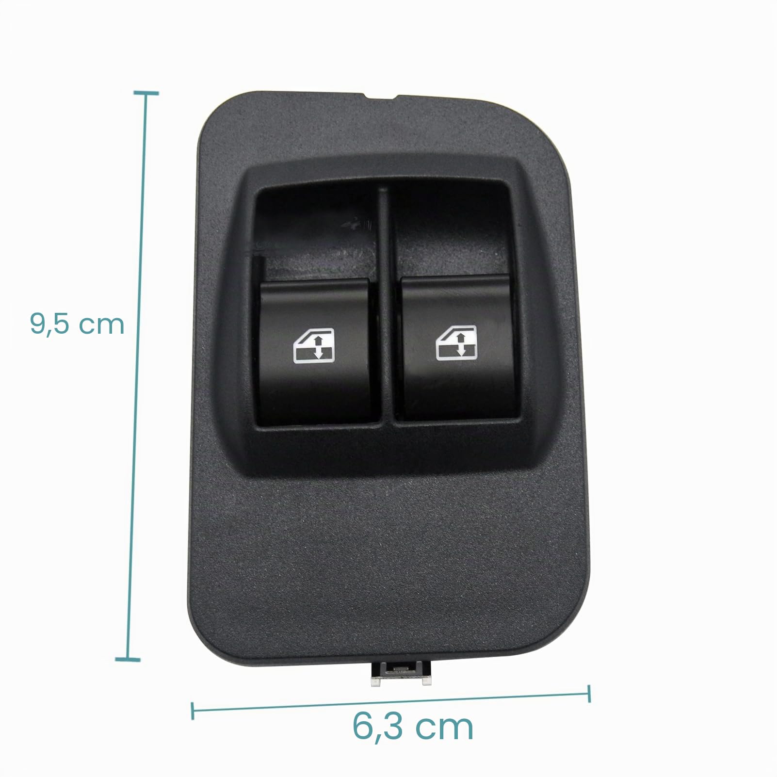 Interruttore alzacristalli 6490.G8 per Nemo Doblo Fiorino Qubo Bipper Combo 735461275 Pulsante alzacristalli elettrico. Interruttore per il controllo dei finestrini